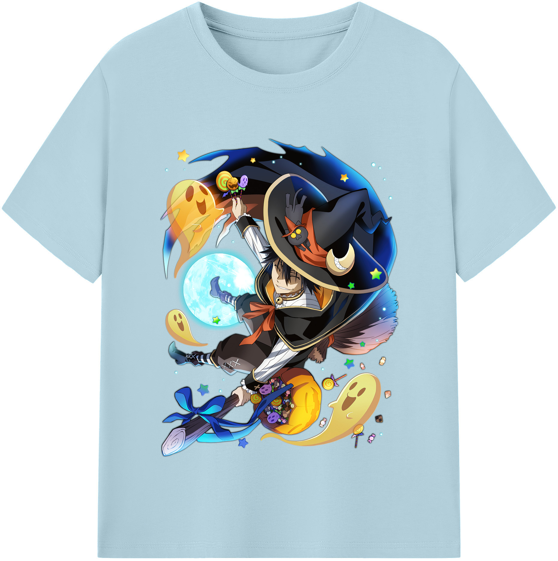（画像用） 文豪ストレイドッグス Bungo Stray Dogs 綿100％半袖Tシャツ（フロントプリント）